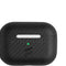 Case Compatible with Airpods Made of Genuine Carbon Fiber - Racing Series (Pro, Black)