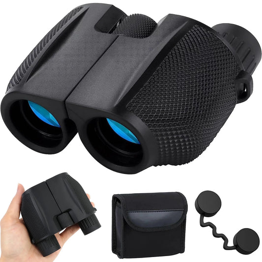 Mini Binoculars Kid Adult 10X25 Compact Binoculars with FMC