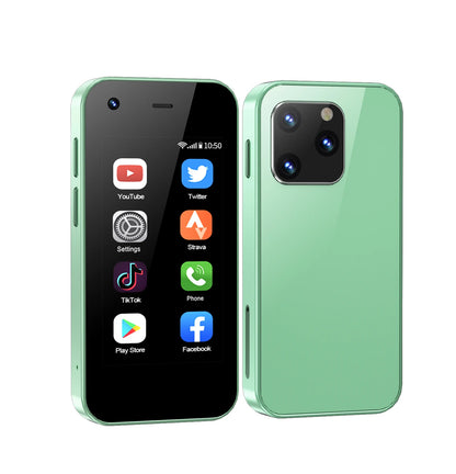 KING5000 Mini Smartphone 3G Networks Dual Nano SIM Android 9.0 System 16GB ROM 2.5'' Screen Play Store Pocket Smartphones