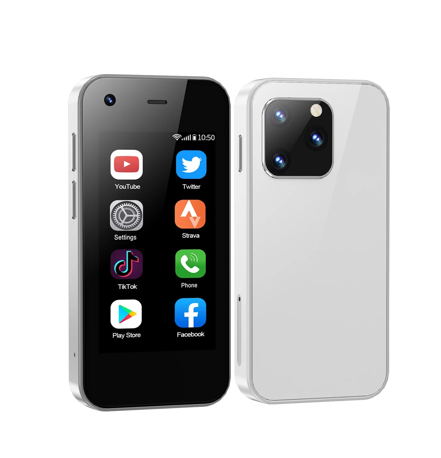 KING5000 Mini Smartphone 3G Networks Dual Nano SIM Android 9.0 System 16GB ROM 2.5'' Screen Play Store Pocket Smartphones